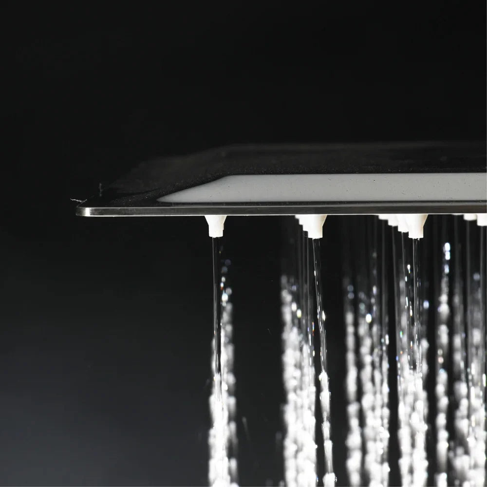 Square Rain Shower Head 304 Stainless Steel Ceiling