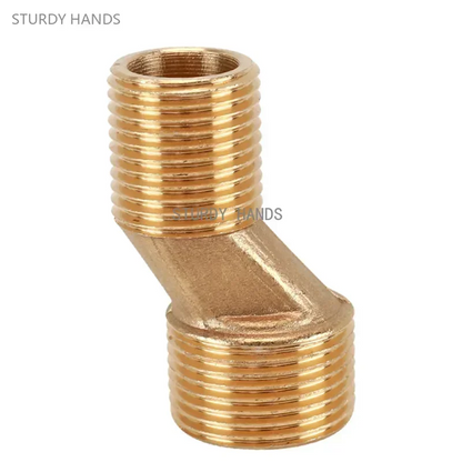 2pcs Brass Shower Faucet Shower Thickened Variable Diameter