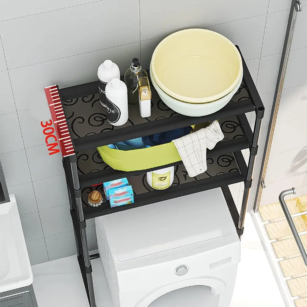 Tier Over Toilet Shelf Freestanding Bathroom Shelves Over