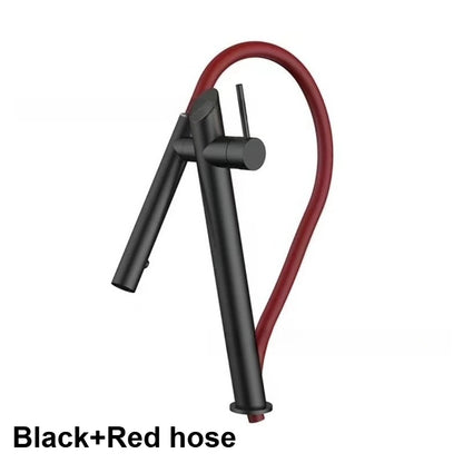 Stainless Steel Black Red Magnetic Faucet Vegetable Basin