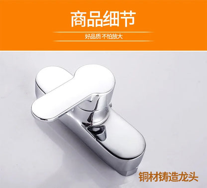 Brass Shower Faucet Mixer Valve Shower Head Hidden