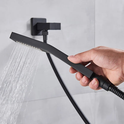 Digital Display Thermostatic Rain Shower System 14 20