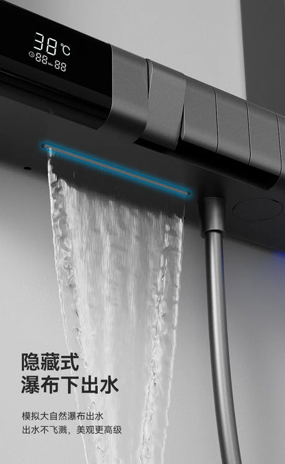 Applicable To Thermostatic Digital Display Rack Shower Designed