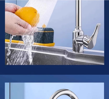 Universal Nozzle 360 Rotating Feather Waterfall Faucet
