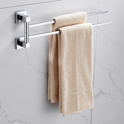 Towel Holder Stainless Steel Swing Arms Towel Rail