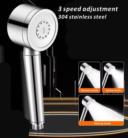 Upgraded 304 Stainless Steel High Pressure Shower Head