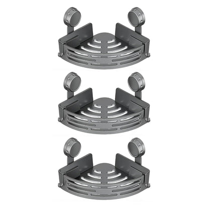 Suction Cup Triangle Corner Shower Caddy Hooks No