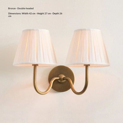 Rustic Vintage Wall Sconce French Minimalist Nordic Style