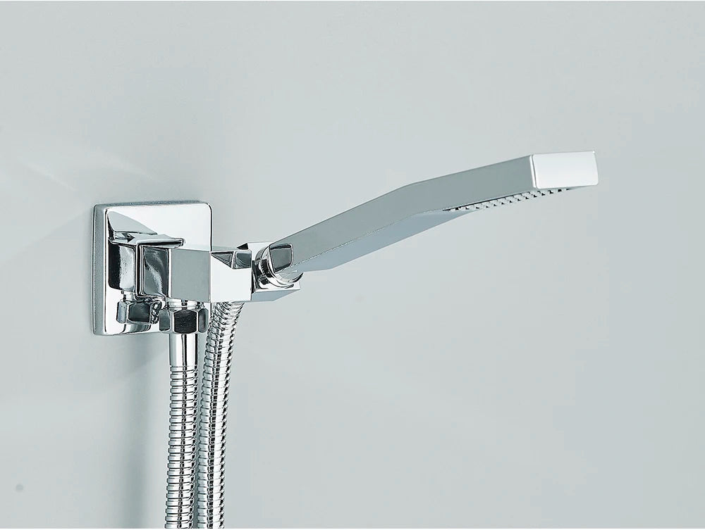 Poiqihy Golden Handshower Head 150cm Stainless Steel Shower