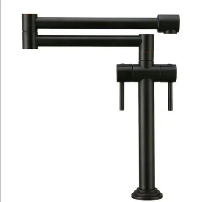 Faucet Solid Brass Crane Deck Mounted Sink Mixer