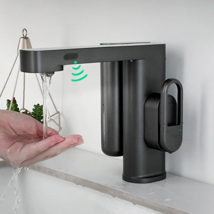Zappo Sensor Bathroom Faucet Automatic Sensor Smart Soap