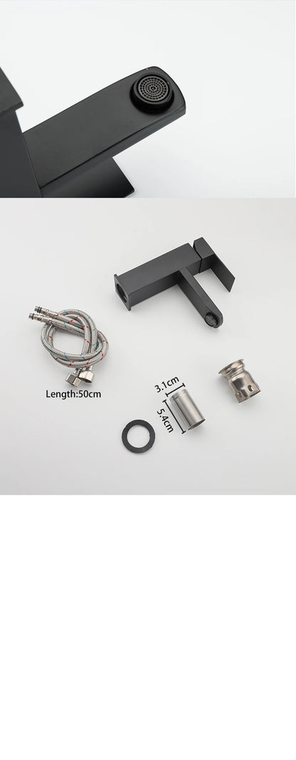 Ula G1/2 Basin Faucet Waterfall Bathroom Sink Faucet