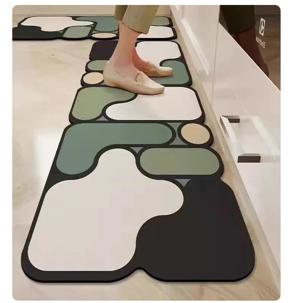 American Floor Mats Pvc Leather Waterproof Doormat Anti-Slip