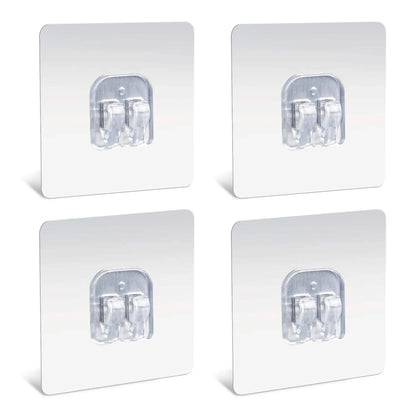 1/10pcs Corner Shower Caddy Adhesive Sticker Hook Mount