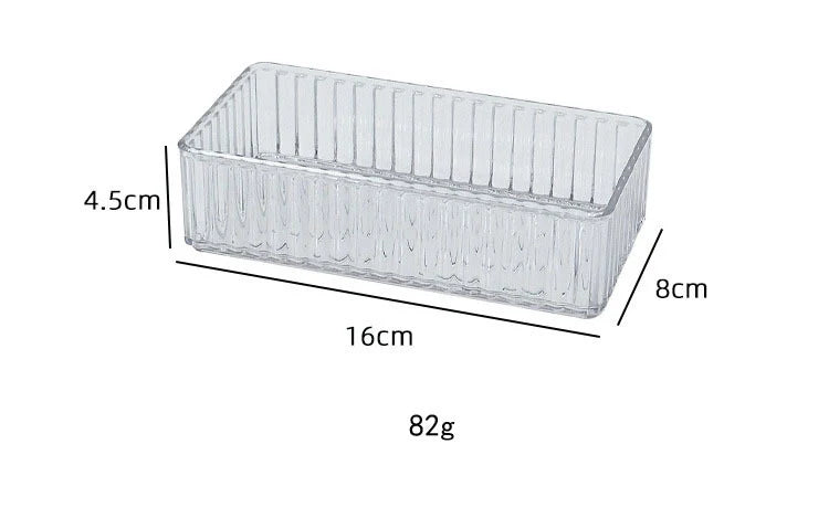 Clear Drawer Organizer Stackable Size Clear Makeup Drawer