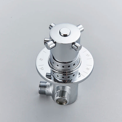 Brass Thermostatic Mixing Valve Constant Water Temperature Shower