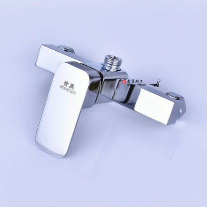 Brass Shower Faucet Mixer Valve Shower Head Hidden