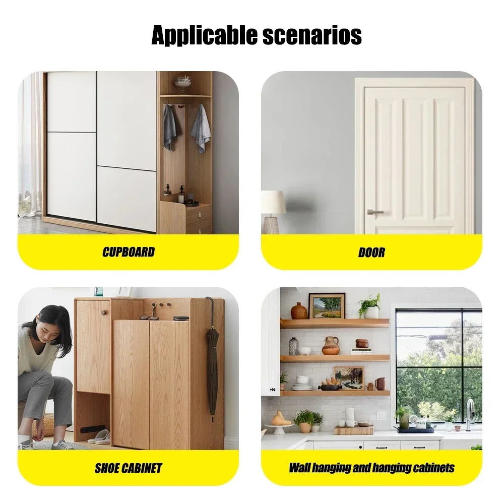 Mini Stainless Steel Hook Screw Items Key Rack