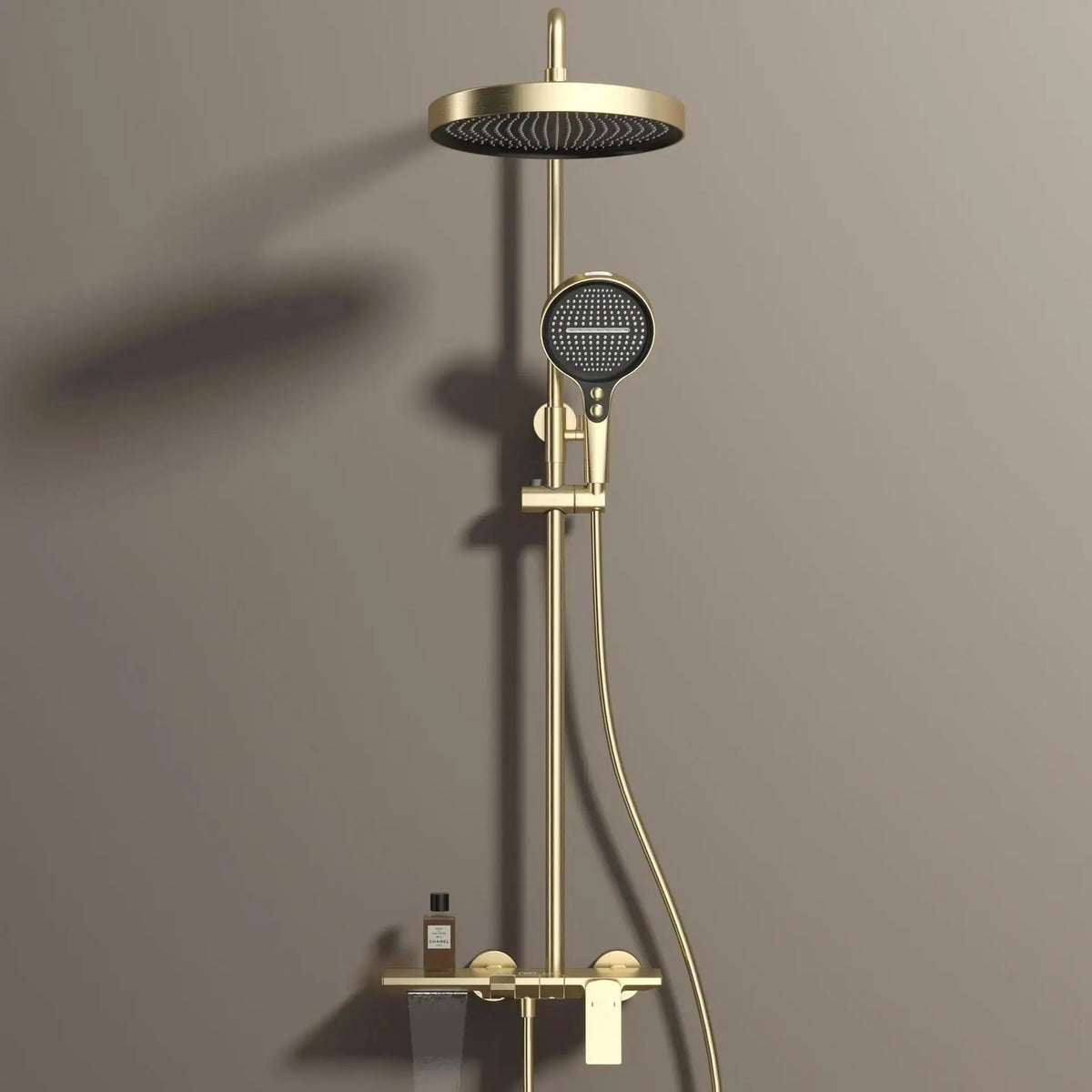 Rose Gold Bathroom Shower Cold Mixer Bath Shower