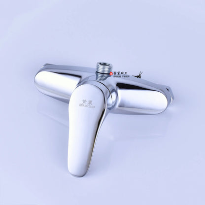 Brass Shower Faucet Mixer Valve Shower Head Hidden