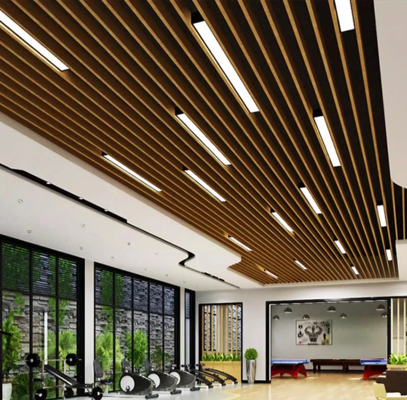 Three-Sided Glowing Led Aluminum Profile Tube Lamp Surface