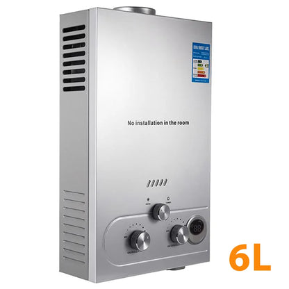 Divedeer Lpg Gas Water Heater 6l/8l/10l/12l/16l/18l Appliance