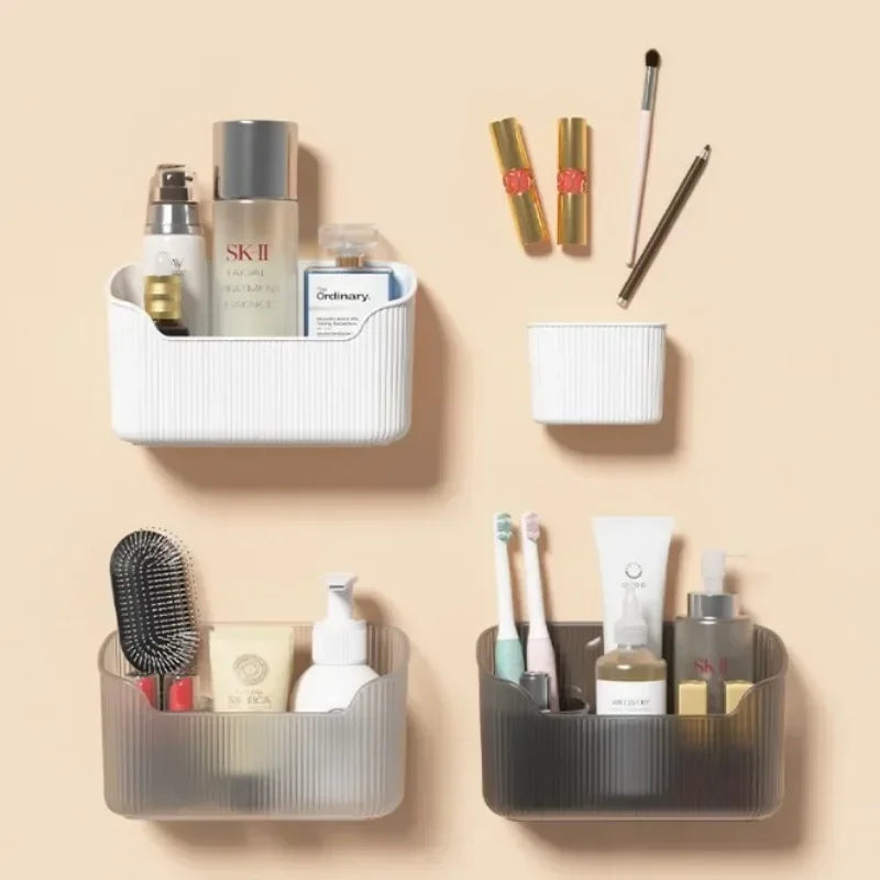 Large Capacity Cosmetic Storage Box Makeup Organizer Bathroom