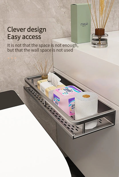 Bathroom Shelf Bathroom Towel Rack Shelves Wall Shower