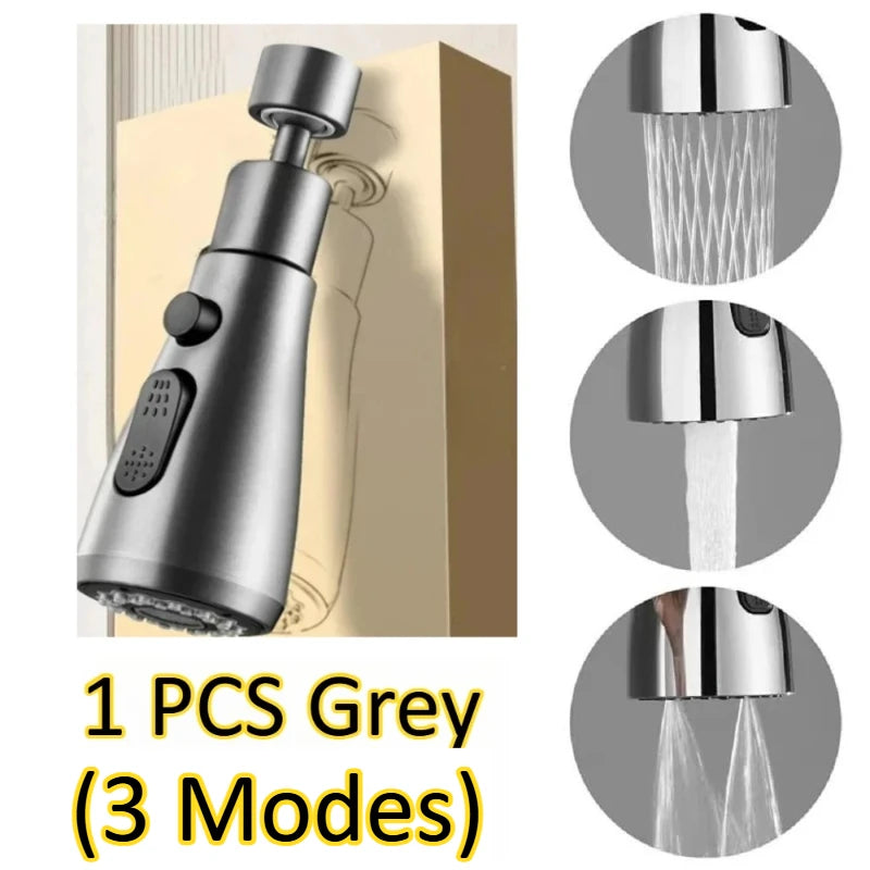 Multi-Functional Sink Faucet Spray Nozzle Head Tap In