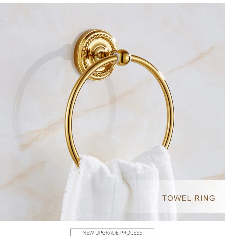 Gold Bath Hardware Bathroom Shelf Soap Dish Toilet