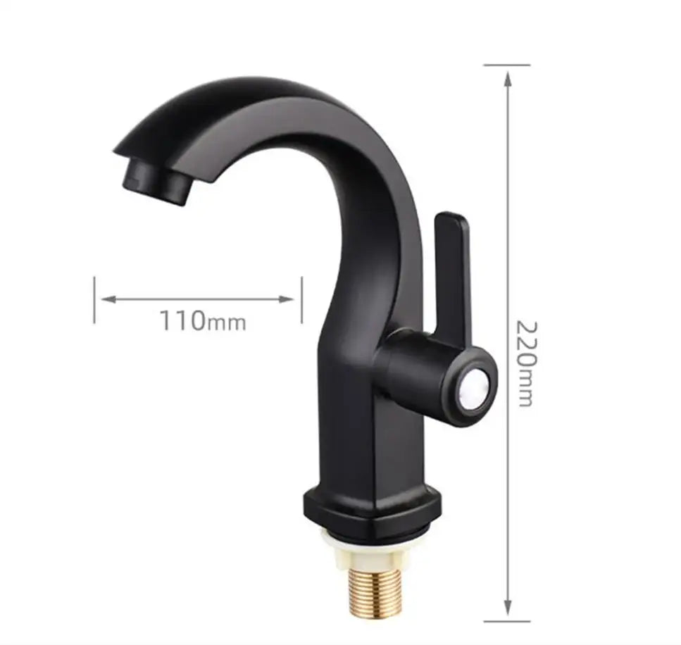 Bathroom Basin Faucet Abs Water Purifier Lever Hole