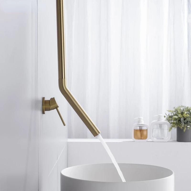 Ceiling Faucet Wall Style Bathroom Mixer Cold Ceiling