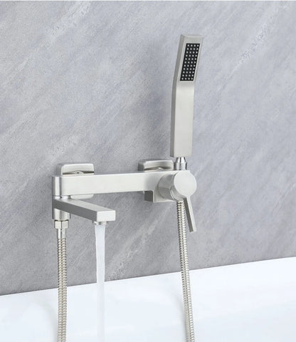 Bathtub Faucet Swing Spout Bathroom Waterfall Faucet 90