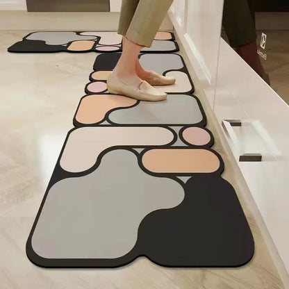 American Floor Mats Pvc Leather Waterproof Doormat Anti-Slip