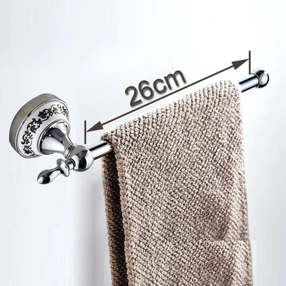 Stainless Steel Ceramic Bathroom Robe Hook Paper Holder