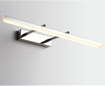 Retractable Bathroom Mirror Front Wall Light Dressing Table
