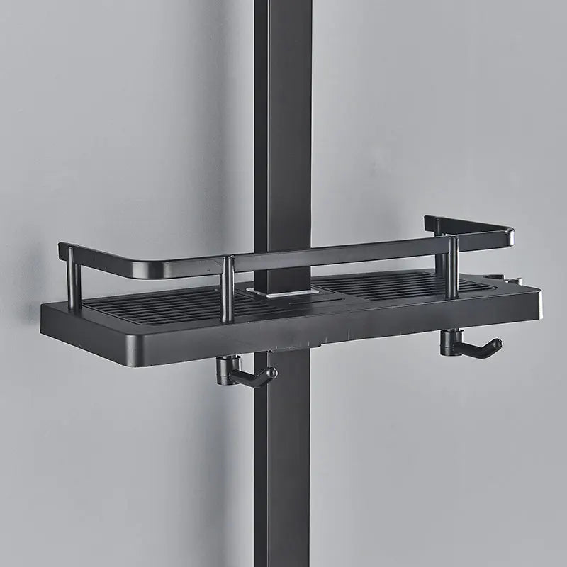 Black Thermostatic Shower Faucets Digital Display Screen Cold