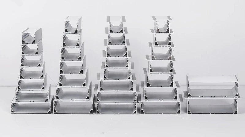 Three-Sided Glowing Led Aluminum Profile Tube Lamp Surface