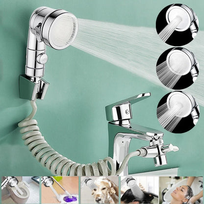 Shower Faucet Hose Handheld Shower Head Spray Tap