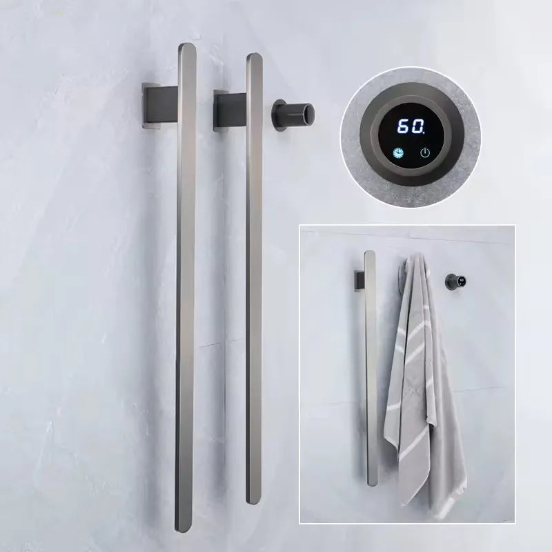 Electric Heated Towel Rack Bathroom Towel Warmer Hidden
