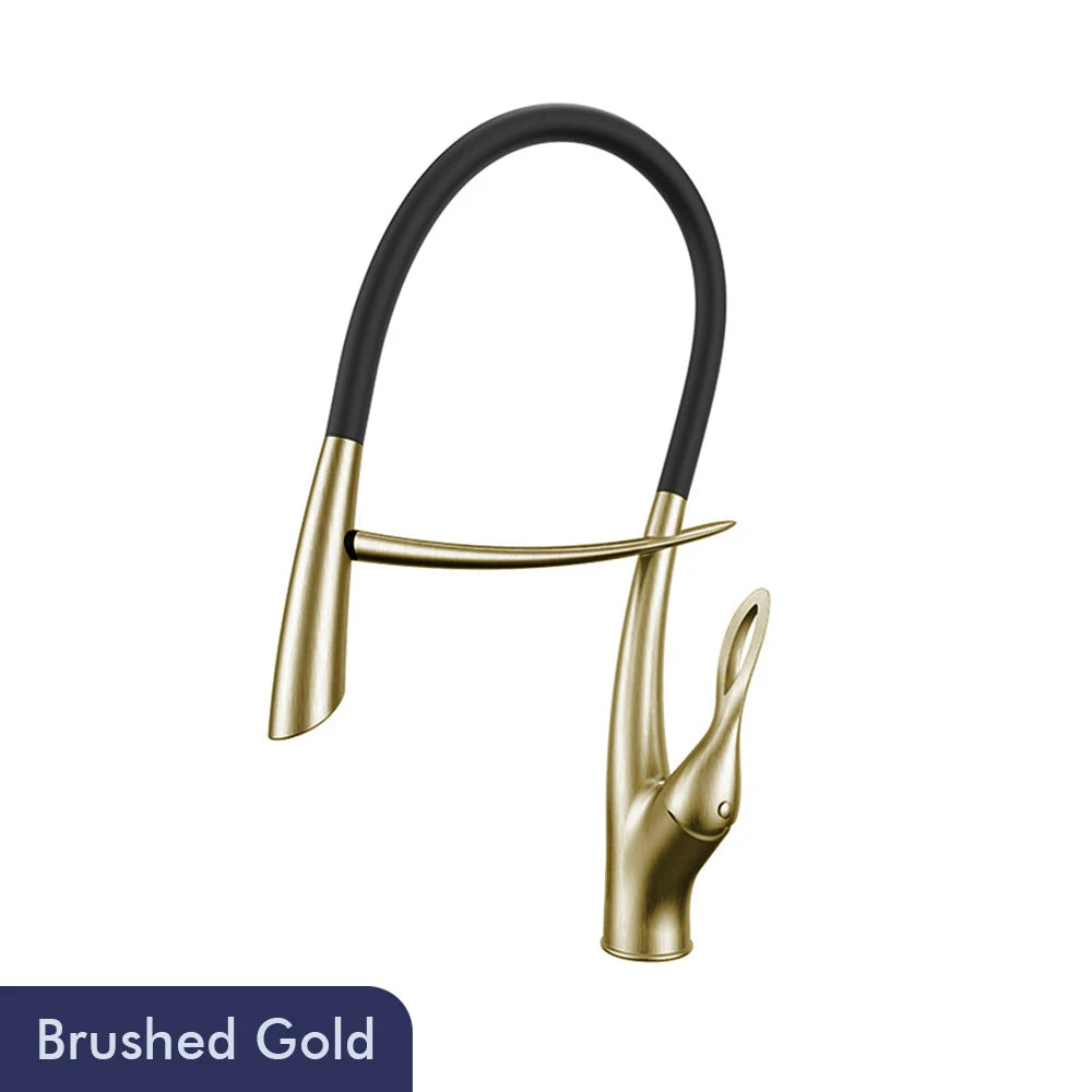 Pull Out Sensor Faucet Handle Digital Display Pull