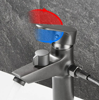 Bathroom Basin Faucet Cold Mixer Tap Shower Switchable