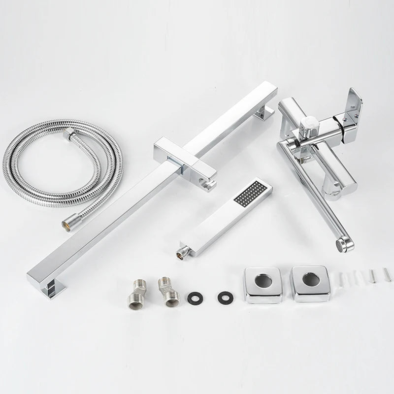 Bathroom Shower Faucet Bath Shower Mixer 25cm Long