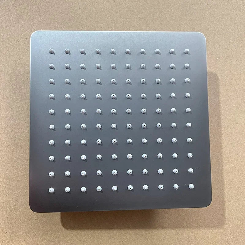 Square Rain Shower Head 304 Stainless Steel Ceiling
