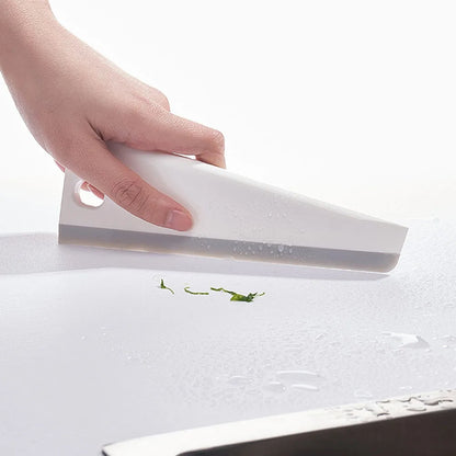Piece/2 Squeegee Handheld Glass Wiper Bathroom Mirror Scraper