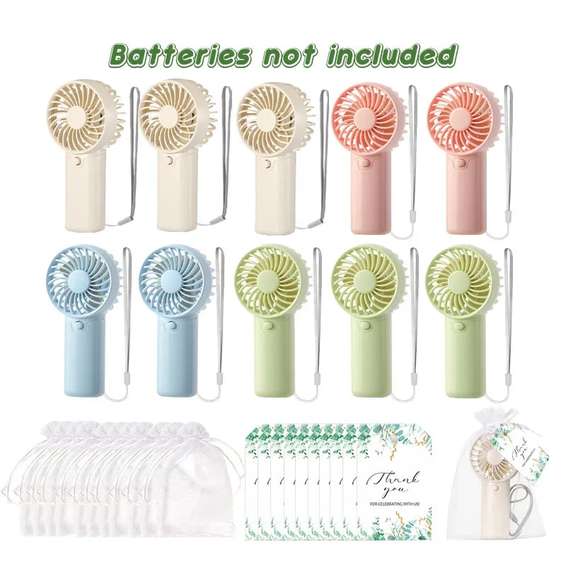 10-100pcs Bulk Small Wedding Fans Guests Handheld Fan