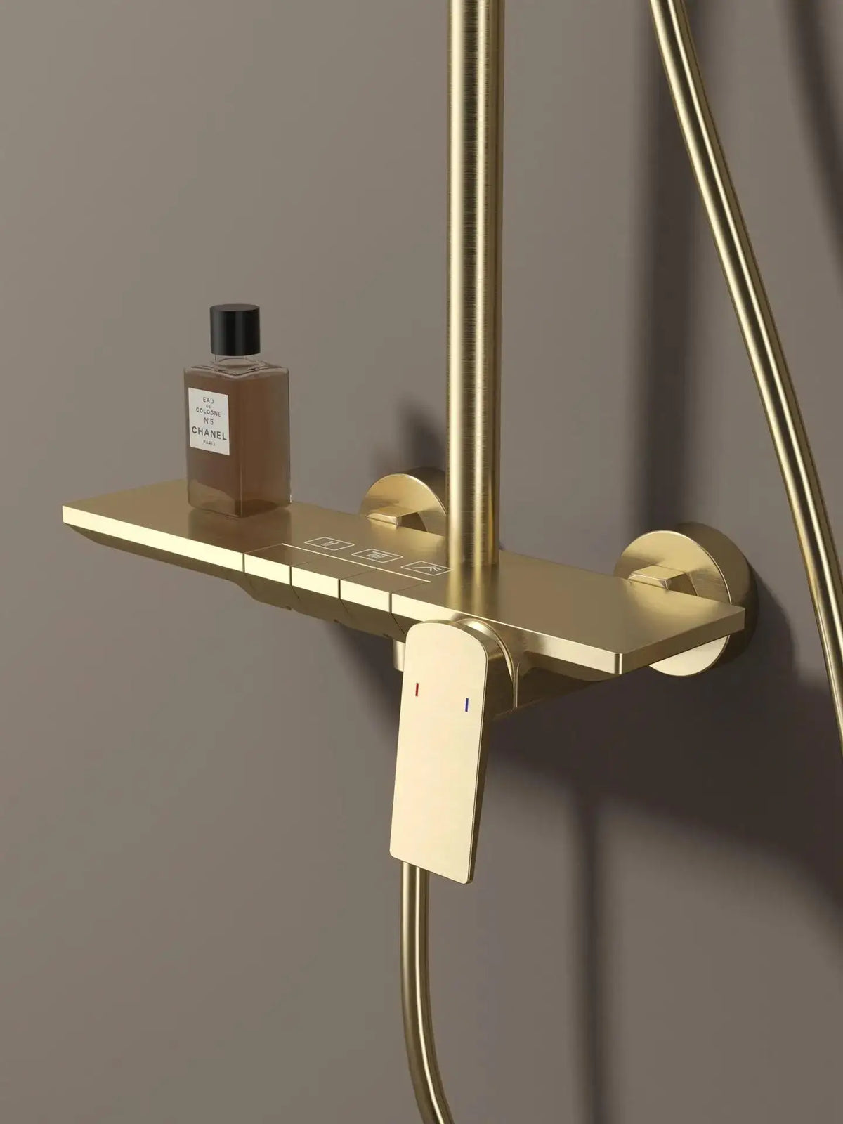 Rose Gold Bathroom Shower Cold Mixer Bath Shower