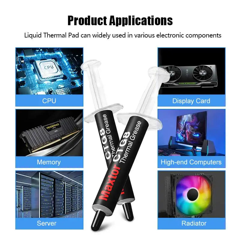 Maxtor Ctg8 12 8w/Mk Thermal Paste High Performance
