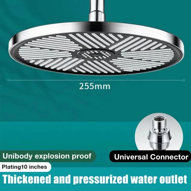 6/9 Inch Large Flow Supercharge Rain Shower Head