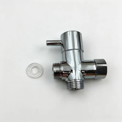 T-Type 3-Way Shower Diverter Valve G1/2 Brass Water